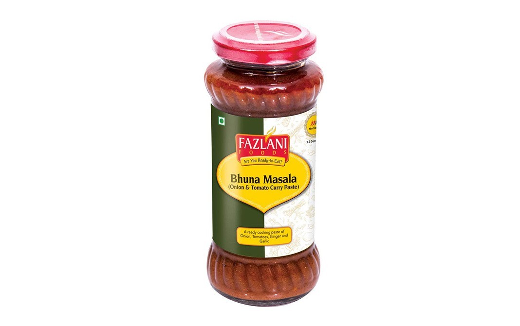 Fazlani Foods Bhuna Masala (Onion & Tomato Curry Paste)   Glass Jar  300 grams